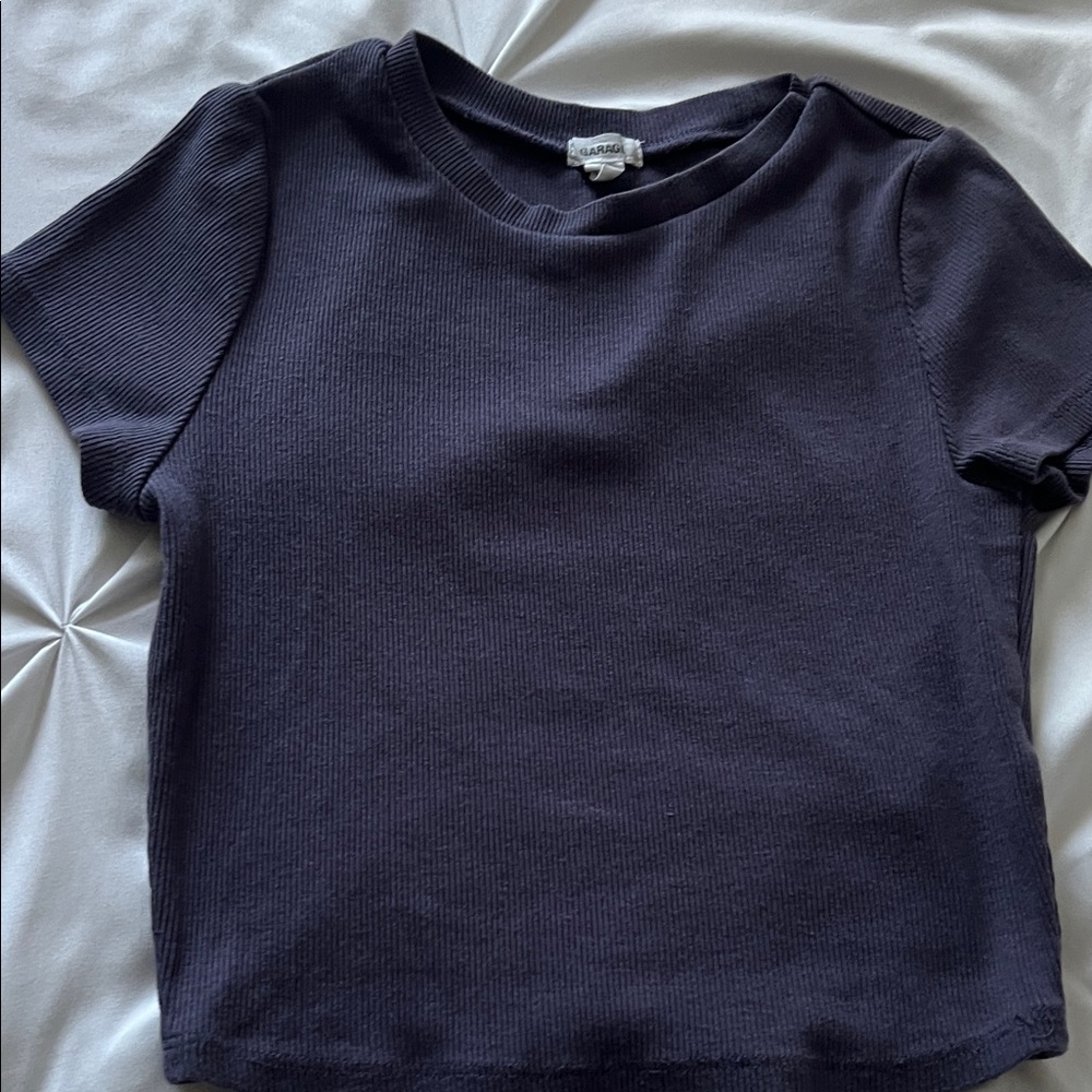 Garage Kids Black Short Sleeve Tee